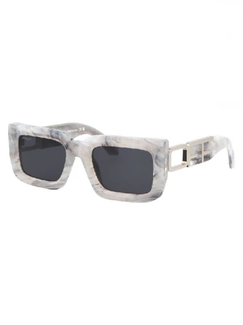 OFF WHITE Boston Rectangular Frame Sunglasses MABLE