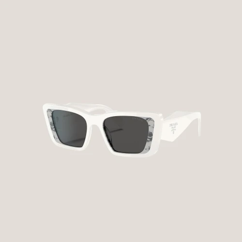 PRADA 02V_5S0 Sunglasses WHITE