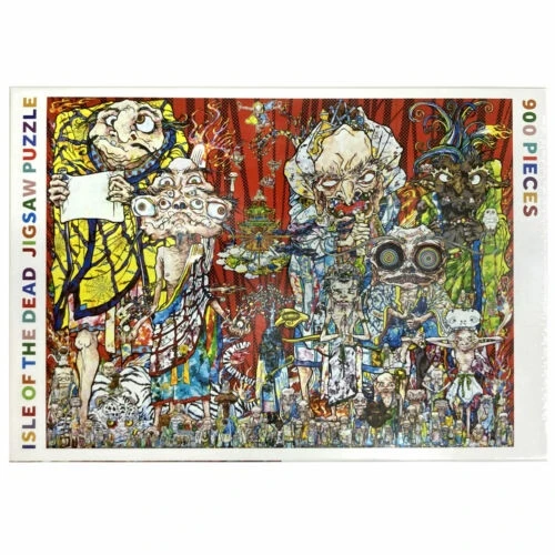 TAKASHI MURAKAMI JIGSAW PUZZLE / ISLE OF THE DEAD 900 PIECES KAIKAI KIKI "