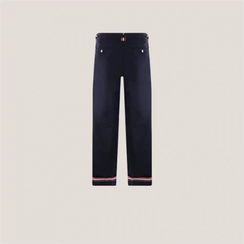 THOM BROWNE Technical Grain De Poudre Cropped Pants