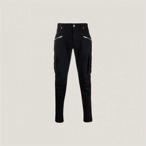 BALMAIN Cotton Cargo Trousers