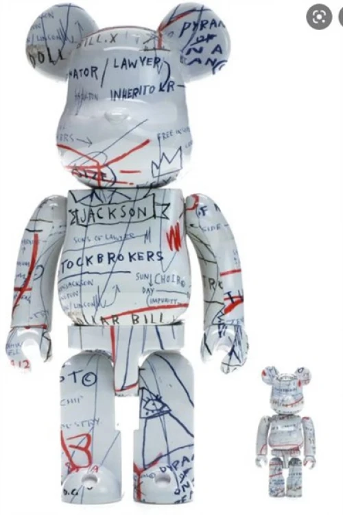 BEARBRICK x JEAN-MICHEL BASQUIAT #2 400% MULTI