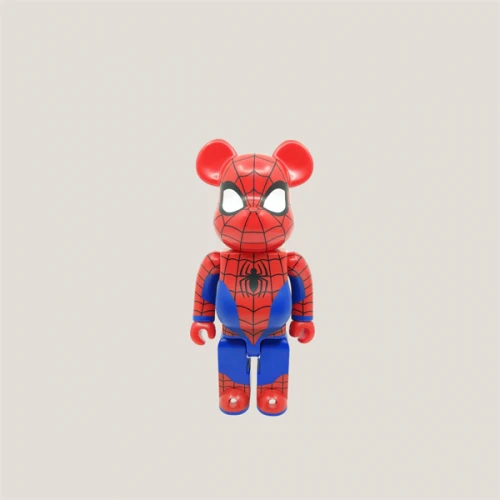 BEARBRICK X SPIDER-MAN HAPPY LOTTERY (2021 VERSION) 400% RED