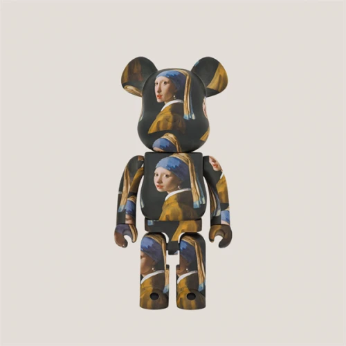 BEARBRICK x Vermeer - Girl with a Pearl Earring