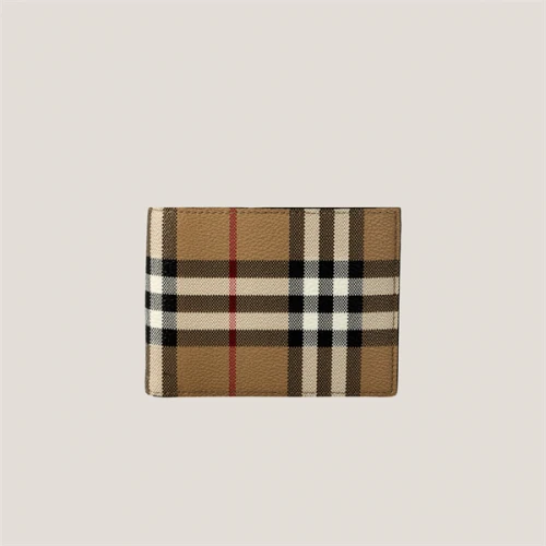 BURBERRY Check Wallet