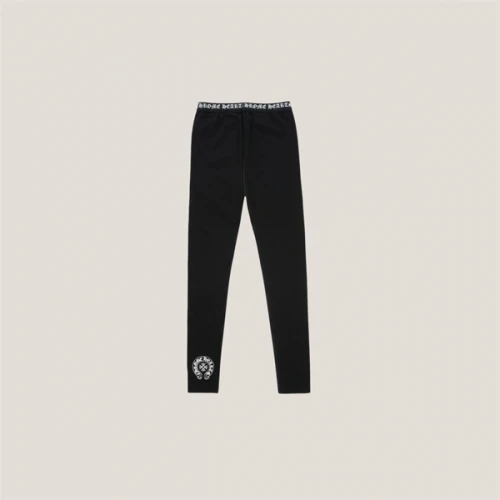 CHROME HEARTS Logo Leggings BLACK