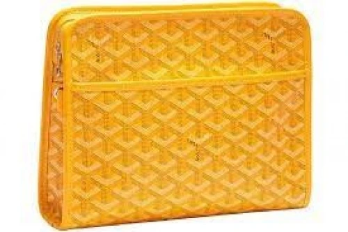 GOYARD Jouvence MM Toilet Bag Yellow