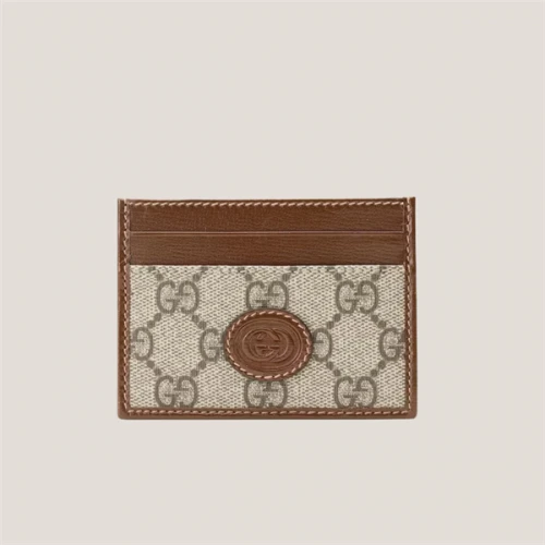 GUCCI Card Case With Interlocking G