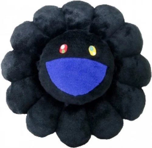 Hoa KAIKAI KIKI 60cm Flower Cushion BLACK