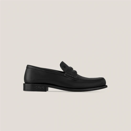 LOUIS VUITTON Loafer BLACK